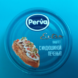 Отзывы о Паштет печеночный Perva с индюшиной печенью