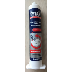 Tytan очиститель для силикона. Удаление силиконового герметика Tytan