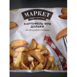 Отзыв о Картофель фри дольки Маркет Перекресток