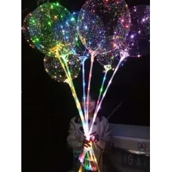 Отзыв о Светящийся надувной шар Бобо LED Happy Night