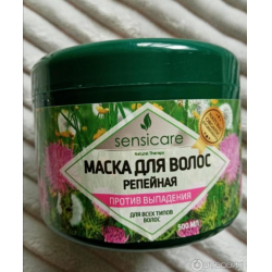 Отзыв о Маска для волос Sensicare репейная