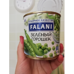 Отзыв о Горошек зеленый консервированный Falani