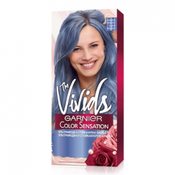 Краска для волос синего цвета гарньер