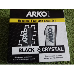 Отзыв о Подарочный набор Arko Men Black&Crystal