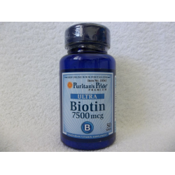 Витамины для волос biotin puritans pride