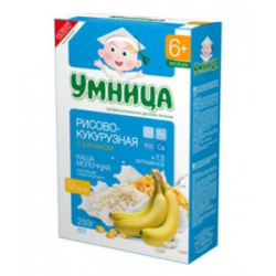 Отзыв о Каша детская молочная "Умница" Рисово-кукурузная