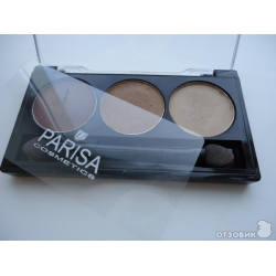 Отзыв о Тени для век Parisa Cosmetics Trio Matte Colours Eyes Set EM-303