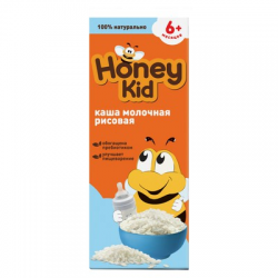 Отзыв о Детская кашка молочная рисовая Honey Kid