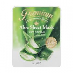 Отзыв о Тканевая маска для лица Missha Premium Aloe Sheet Mask