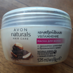 Отзыв о Шампунь для волос AVON Naturals с ароматом шоколада и бразильского ореха