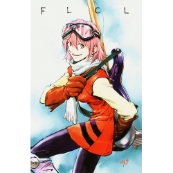 Отзыв о Сериал "Фури-кури" (FLCL) (2000)
