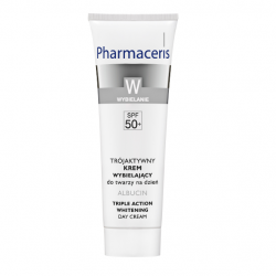 Отзыв о Осветляющий дневной крем для лица Pharmaceris W SPF50+ Albucin