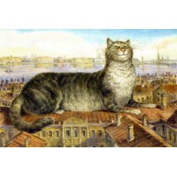 Питерских котов Румянцева привезли на родину художника