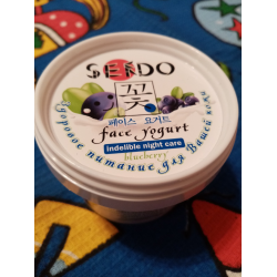 Отзыв о Маска для лица Sendo face yogurt "Черника"