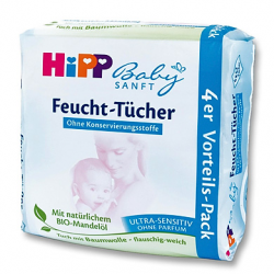 Отзыв о Детские влажные салфетки Hipp Babysanft Ultra Sensitiv