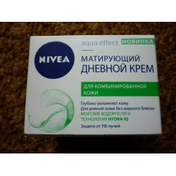 Отзыв о Увлажняющий дневной крем Nivea Aqua Effect