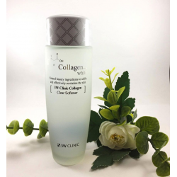 Отзыв о Осветляющий софтнер для лица с коллагеном 3W Clinic Collagen White Clear Softener