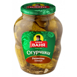 Отзыв о Огурчики рязанские соленые "Дядя Ваня"