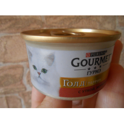 Отзыв о Консервированный корм Gourmet Purina