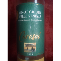 Пино Гриджио КБ. Вино корезей. CORESEI Pinot Grigio. Pinot Grigio Tinazzi.