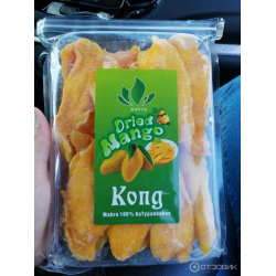 Отзыв о Манго сушеное Kong Dried mango