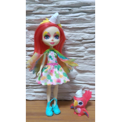 enchantimals peeki parrot