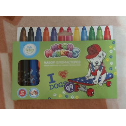 Отзыв о Фломастеры Kids Fantasy Mega Markers