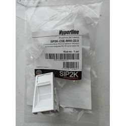 Отзыв о Розетка (вставка) Hyperline SIP2K-C5E-M45-22.5