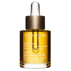 Отзыв о Нормализующее масло для комбинированной и жирной кожи Clarins Lotus Face Treatment Oil