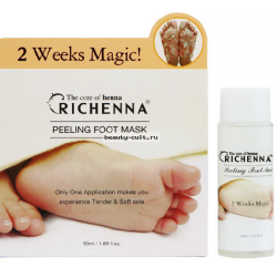 Отзыв о Носочки для пилинга ног Richenna Peeling Foot Mask