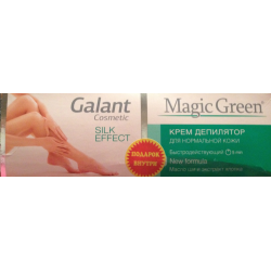 Отзыв о Крем-депилятор для нормальной кожи Galant Cosmetic "Magic Green"