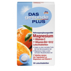 Отзыв о Витамины Das gesunde Plus Magnesium + Vitamin C + Vitamin B6 леденцы