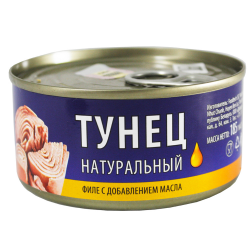 Отзыв о Консервы Foodtech "Тунец натуральный" филе с добавлением масла