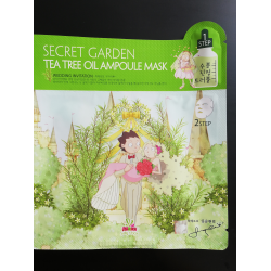 Отзыв о Двухфазная тканевая маска для лица Secret Garden с чайным деревом