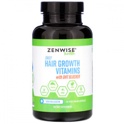 Отзыв о Витамины для роста волос Zenwise Health Daily Hair Growth Vitamins с блокиратором ДГТ