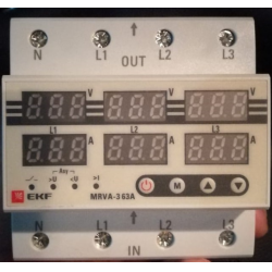 Отзыв о Реле напряжения и тока EKF MRVA 3-63A Proxima