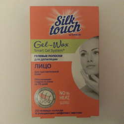 Отзыв о Гелевые полоски для лица Silk Touch Gel-Wax