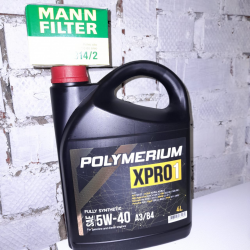 Polymerium xpro1 5w-40 a3/b4. Полимериум 5w40. Масло полимериум.