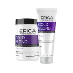 Отзывы о Маска для волос с фиолетовым пигментом Epica Professional Cold Blond
