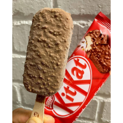 Мороженое Кит Кат с шоколадным топпингом в КФС — цена, калорийность, состав, вес и фото в KFC