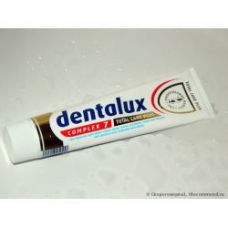 Отзыв о Зубная паста Dentalux Total Care Plus Complex 7