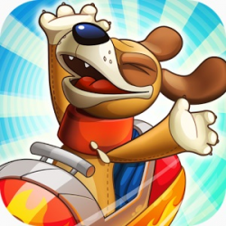 Отзыв о Nutty Fluffies Rollercoaster - игра для Android