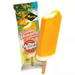 Отзыв о Пломбир ванильный в апельсиновой глазури "Чистая Линия"