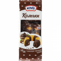 Отзыв о Бисквитные колечки KOVIS с шоколадно-ореховым кремом | Красиво ...