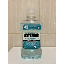 Отзыв о Ополаскиватель для полости рта Listerine "Свежая мята"