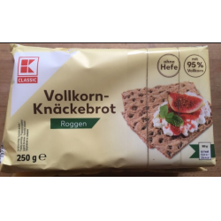 Отзыв о Хлебцы цельнозерновые K-Classic Vollkorn Knackebrot Roggen