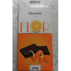 Отзыв о Шоколад Flor Degustation 70% cacao с апельсиновой цедрой ...