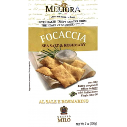 Отзыв о Крекер Meliora Focaccia с морской солью и розмарином