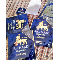 Отзыв о Чай черный байховый цейлонский Richard LORD GREY с ароматом бергамота и лимона, с цедрой