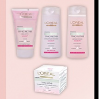 Отзыв о Набор для ухода за сухой и чувствительной кожей L'OREAL Trio Active.